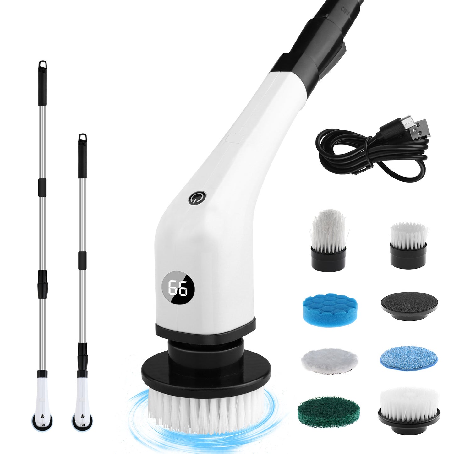 SwiftClean™ Electric Spin Scrubber — Effortless Deep Cleaning for Home & Bathroom