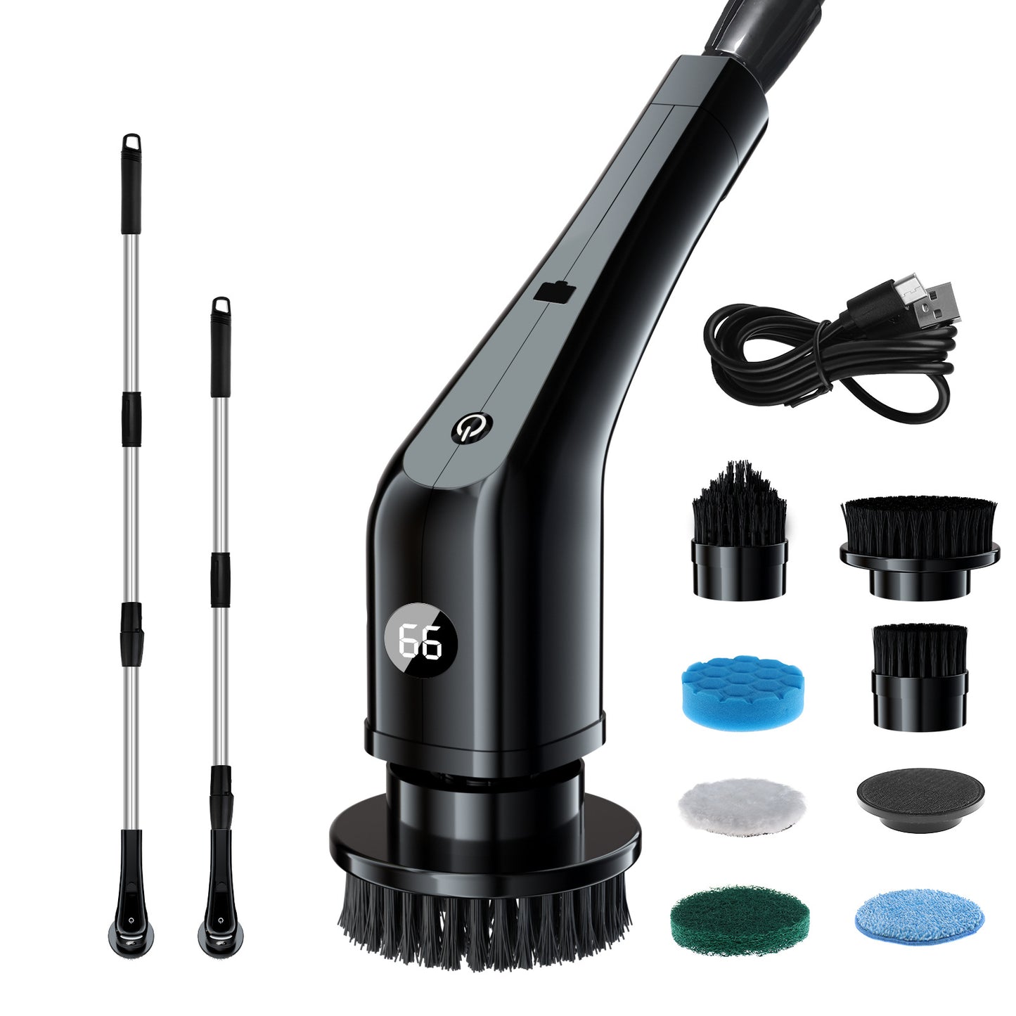 SwiftClean™ Electric Spin Scrubber — Effortless Deep Cleaning for Home & Bathroom