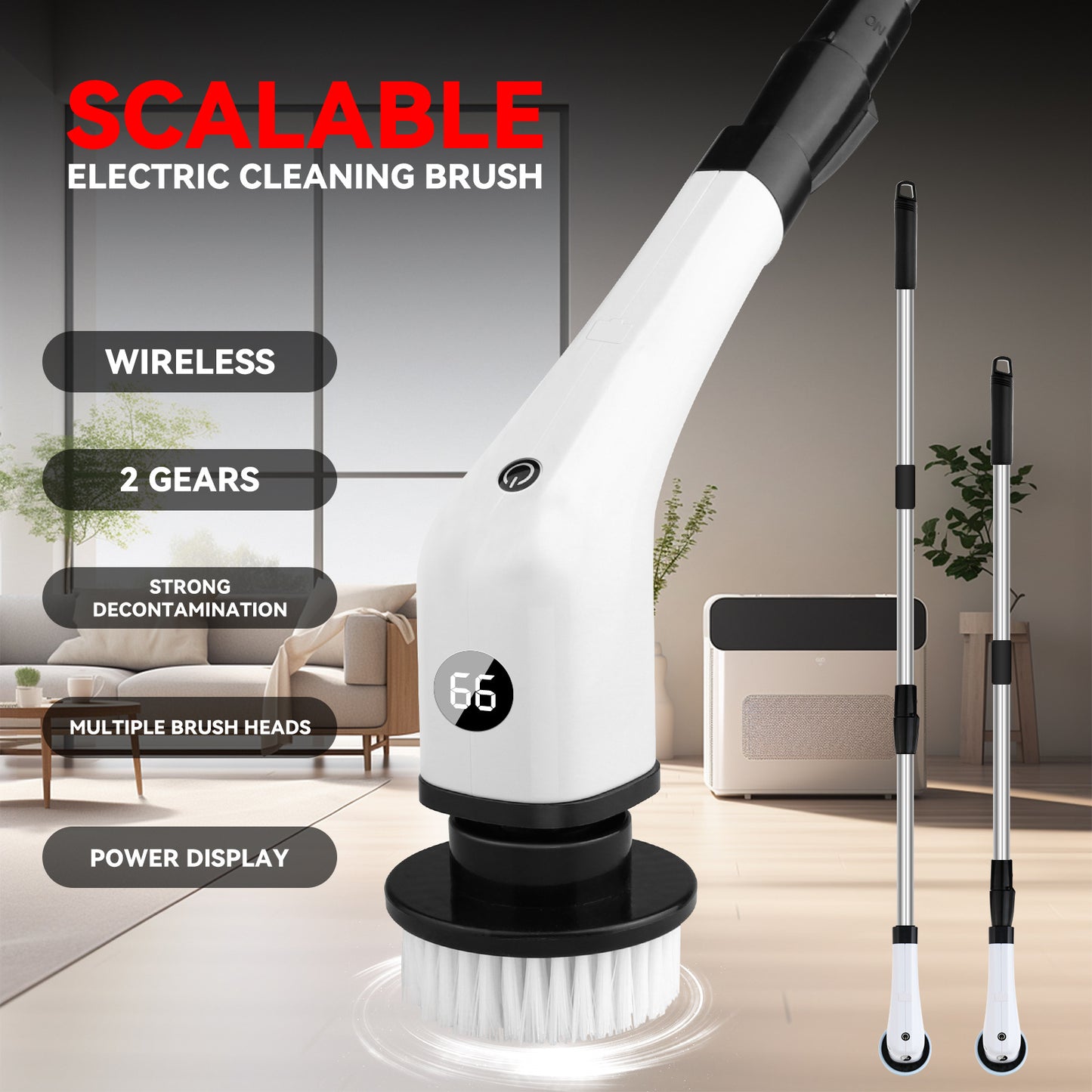 SwiftClean™ Electric Spin Scrubber — Effortless Deep Cleaning for Home & Bathroom